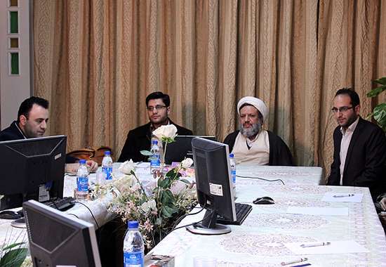 بازدید اعضای دانشگاه علامه طباطبایی(ره) از کتابخانه دیجیتالی تبیان