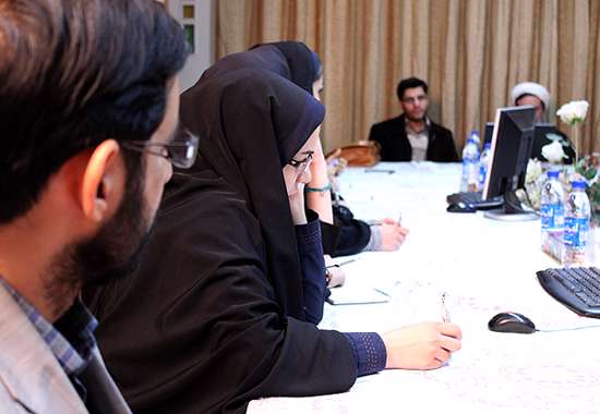 بازدید اعضای دانشگاه علامه طباطبایی(ره) از کتابخانه دیجیتالی تبیان