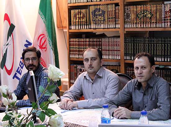 بازدید اعضای دانشگاه علامه طباطبایی(ره) از کتابخانه دیجیتالی تبیان
