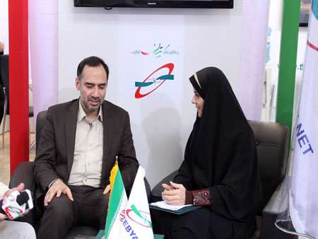 مهانان غرفه تبیان