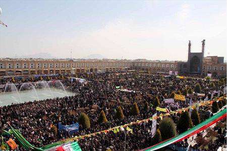 راهپیمایی پر شکوه 22بهمن در اصفهان