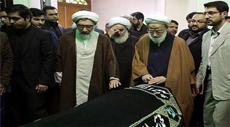 وداع با آبت الله طبسی