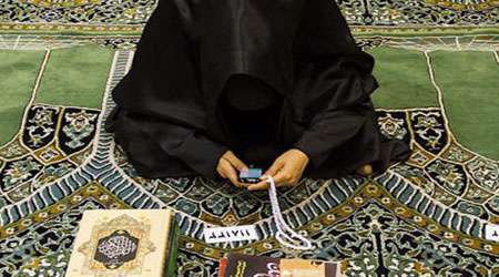 اعتکاف و موبایل