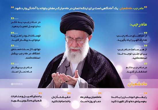 توصیه های عملی برای ماه رجب و ماه شعبان