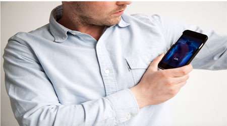 اپلیکیشن موبایلی برای تشخیص بوی بدن کاربر