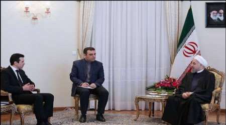 حسن روحانی در دیدار «نیکولا پوپوسکی»