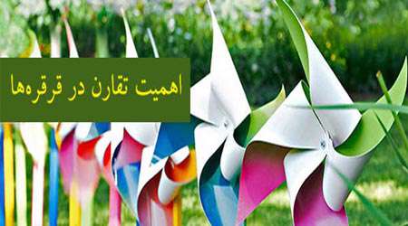 اهمیت تقارن در فرفره ها اهمیت تقارن در فرفره ها