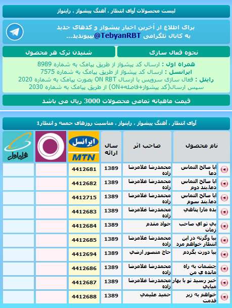روز های جمعه و انتظار