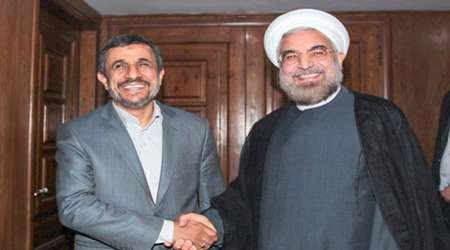 روحانی و احمدی نژاد