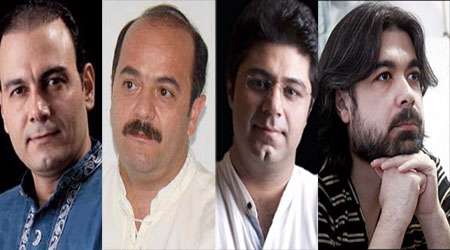 علیرضا قربانی، حجت اشرف زاده، کیوان ساکت، حامد عنقا