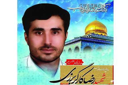 شهید رضا بکارگررزی