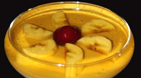دسر موز با ژله