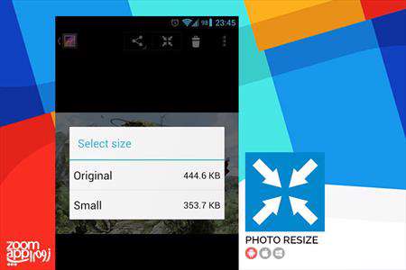 اپلیکیشن photo resize
