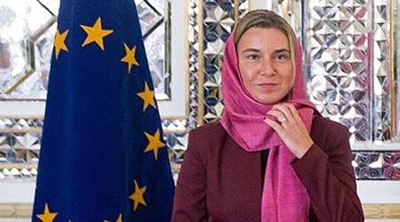 موگرینی، اتحادیه اروپا، سفر به تهران، مذاکره، رایزنی، دکتر ظریف، وزیر امور خارجی، ریاض، بروکسل