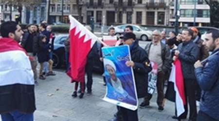 تظاهرات، سفارت، عربستان، آل سعود، بروکسل، داعش، جنایات داعش، سوریه، عراق، یمن، جیش الفتح