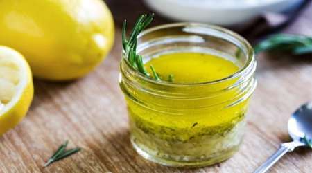 آبلیمو و روغن زیتون