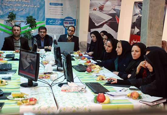 بازدید اعضای دانشگاه علامه طباطبایی(ره) از دفتر قم موسسه تبیان