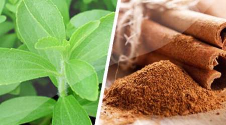 دارچین و استویا