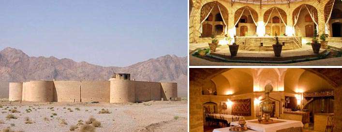 تنها کاروانسرای دایره ای ایران تنها کاروانسرای دایره ای ایران