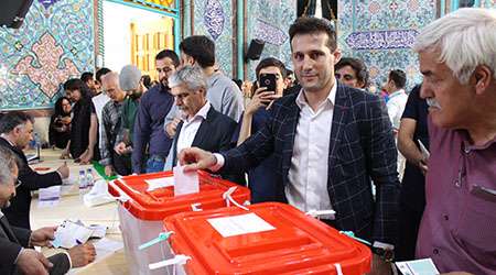 حاشیه های دیدنی انتخابات ٩٦