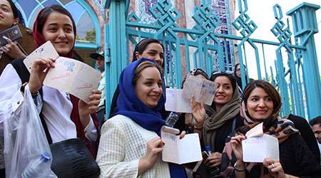 انتخابات ٩٦ در قاب تصویر