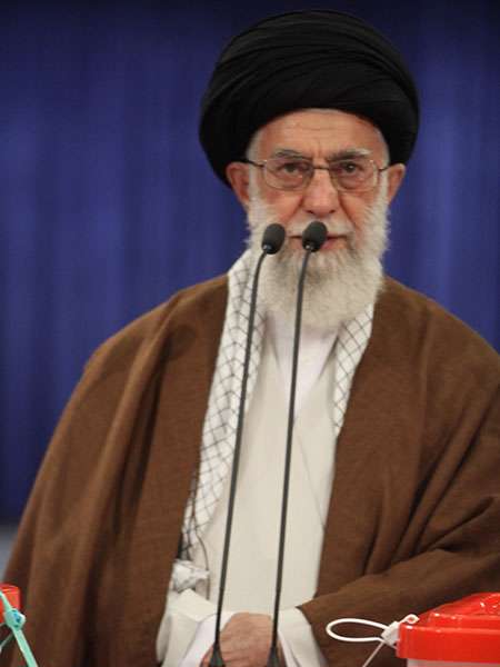 گزارش اختصاصی تبیان از حضور رهبر پای صندوق رای