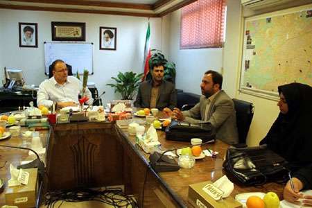 نشست مشترک موسسه تبیان با دانشگاه جامع علمی کاربردی استان اصفهان