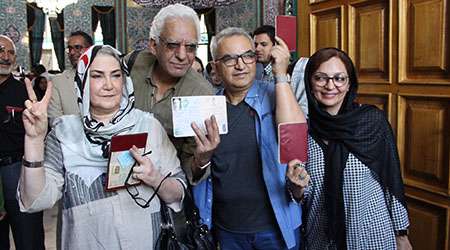 حاشیه های دیدنی انتخابات ٩٦