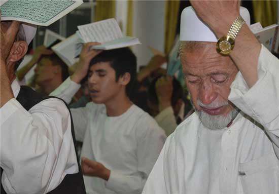 مراسم شب قدر در مساجد کابل برگزار شد