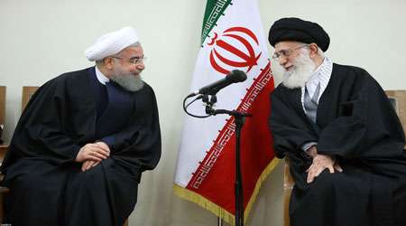 روحانی و رهبری