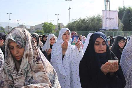 گزارش تصویری نماز عید سعید فطر