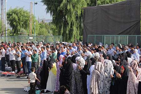 گزارش تصویری نماز عید سعید فطر