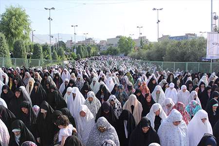 گزارش تصویری نماز عید سعید فطر