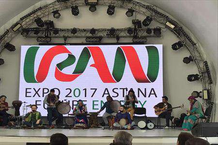 مراسم روز ملی ایران در اکسپوی قزاقستان برگزار شد