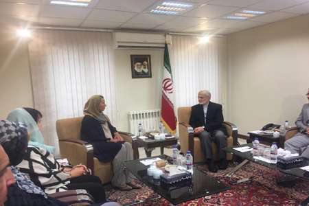 دیدار موگرینی با خرازی