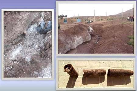 کشف سیستم آب رسانی دوران صفویه کشف سیستم آب رسانی دوران صفویه