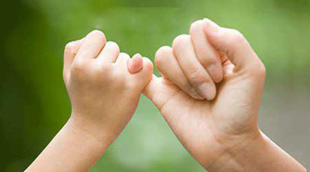 وفای به عهد، کودک، حسن نیت، اعتماد به نفس، بیماری