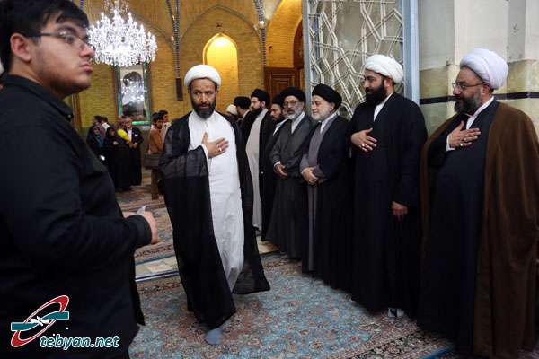 گزارش تصویری (1) / برگزاری مراسم هفتمین شب رحلت آیت الله شاه آبادی در قم