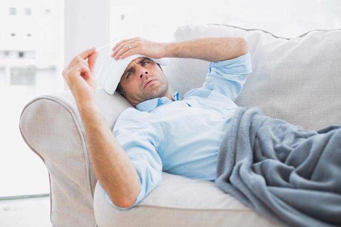 تب، استرس، بیماری، حرارت بدن، تب روانی ، سلامت، الو دکتر