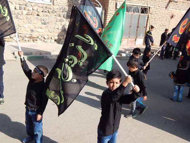 کودک، خادم امام حسین، محرم، مهد کودک، عزاداری، هیات، خلاقیت کودکان، شخصیتهای عاشورا، بازیهای هیاتی