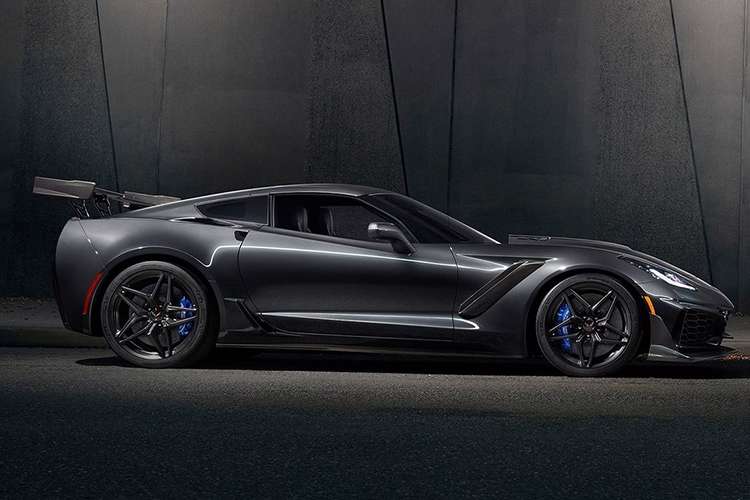 کوروت zr1 مدل 2019 معرفی شد + تصاویر
