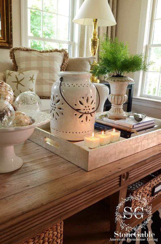 خوشگل سازی میز پذیرایی