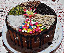 کیک زرده تخم مرغ