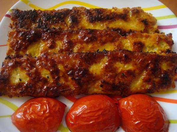 کوبیده مرغ تابه ای