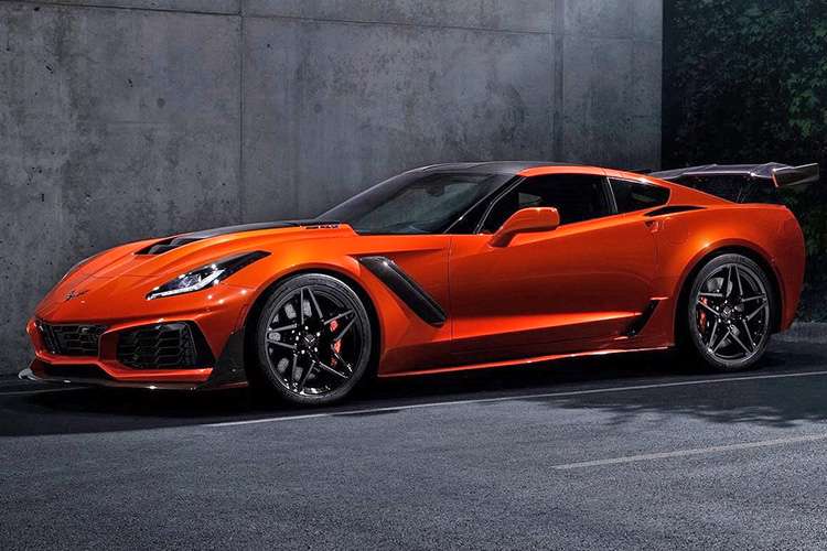 کوروت zr1 مدل 2019 معرفی شد + تصاویر