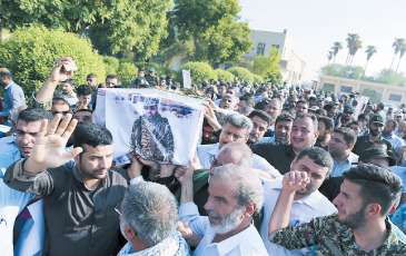تشییع شهید «سجاد باوی»