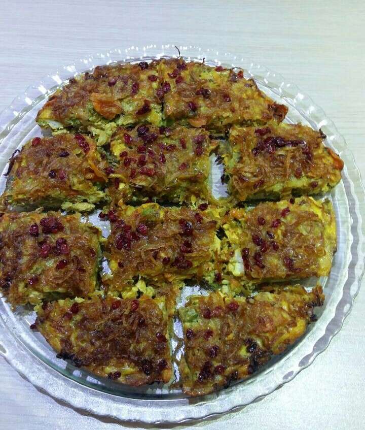 کوکوی مرغ بدون فر