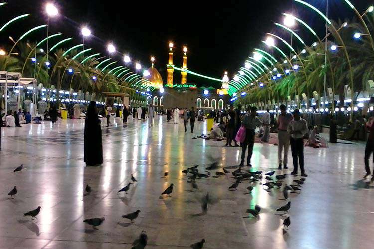 کربلا،بین الحرمین