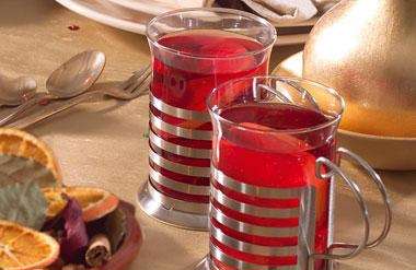 نوشیدنی داغ میوه ای