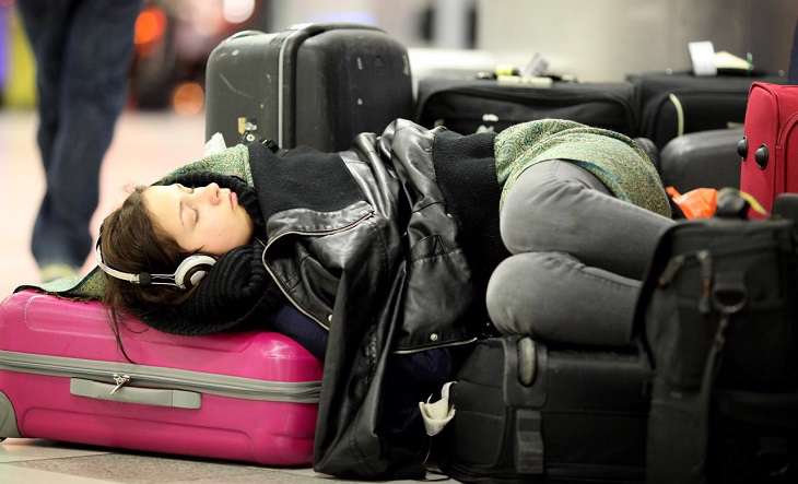 خواب بهتر در فرودگاه در صورتی که حق انتخاب نداشته باشیم